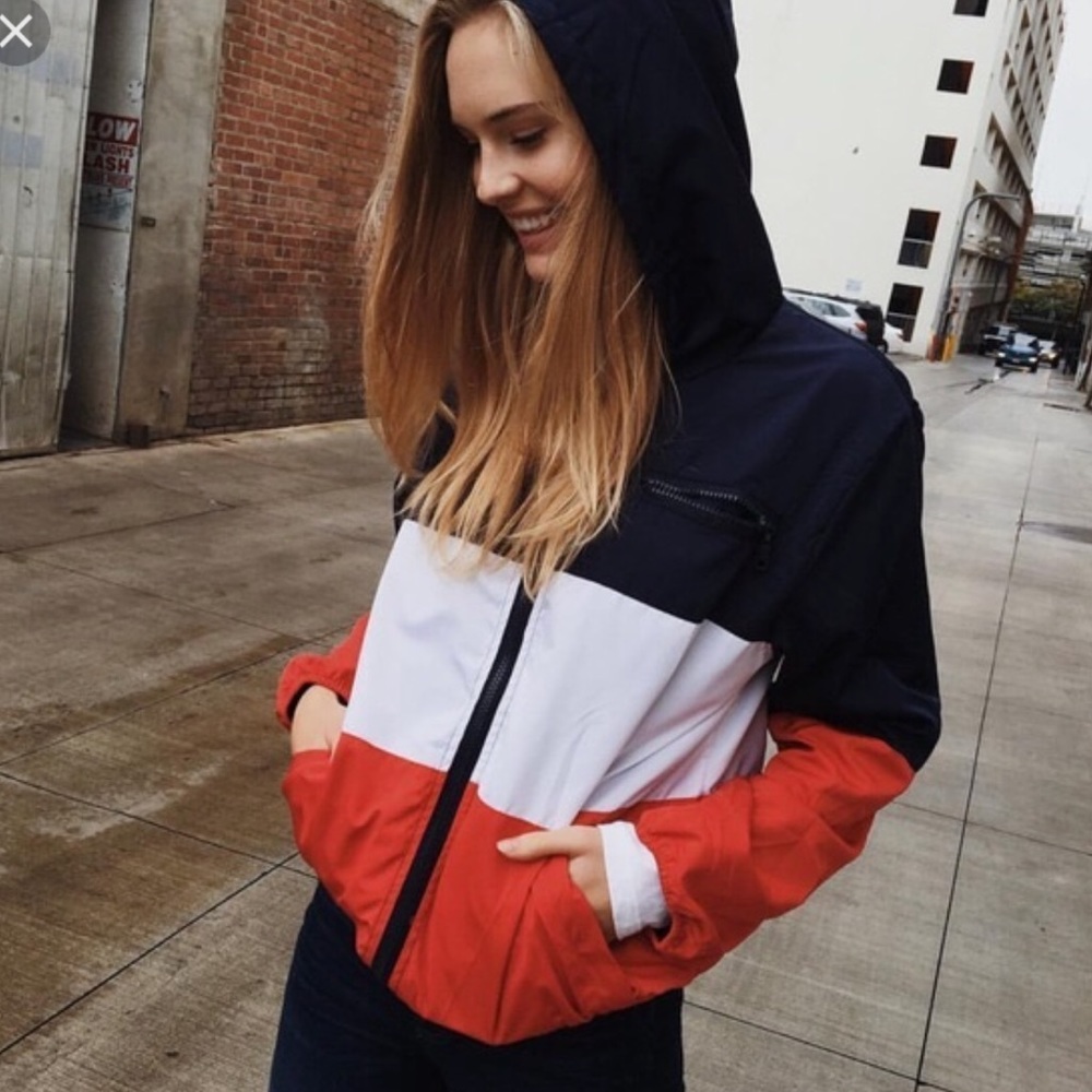 Brandy Melville zip up jacket